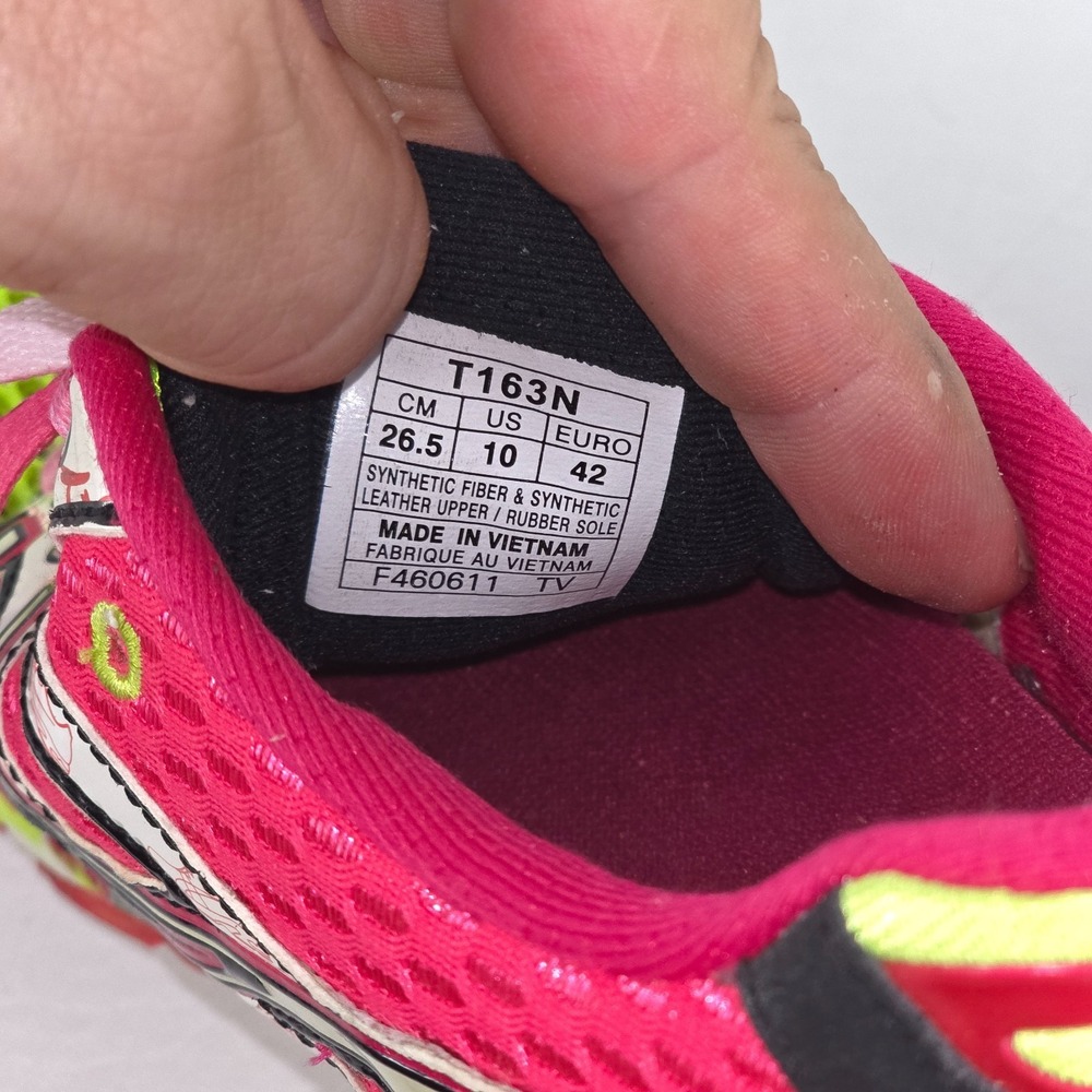 Asics Gel-Noosa Tri 6 Womens 10 Multicolor Running Shoes T163N Graffiti Athletic - Picture 2 of 11